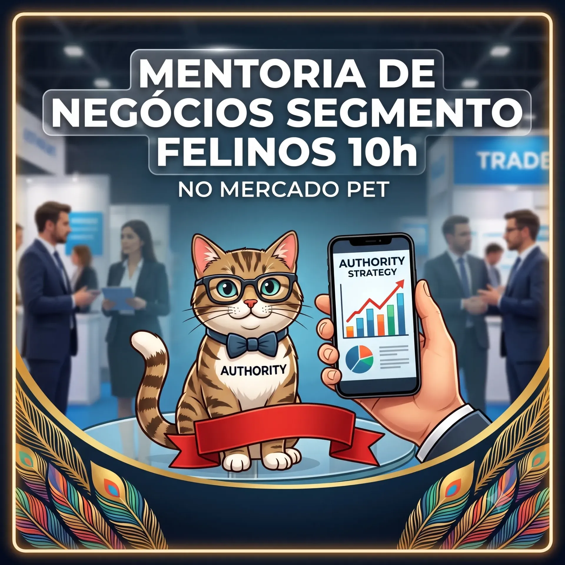 Mentoria de Negócios Segmento Felinos 10h mentoria individual